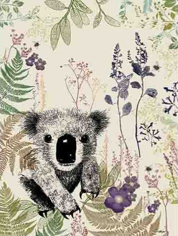 Greeting Card Kindly Koala by Trudy Rice