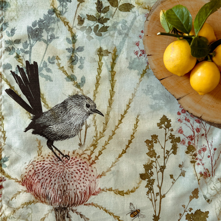 ECO TABLE RUNNER The Splendours of My Garden (42cm x 160cm)