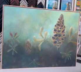 PAINTING Dreaming of Banksias FRAMED 124 x 92