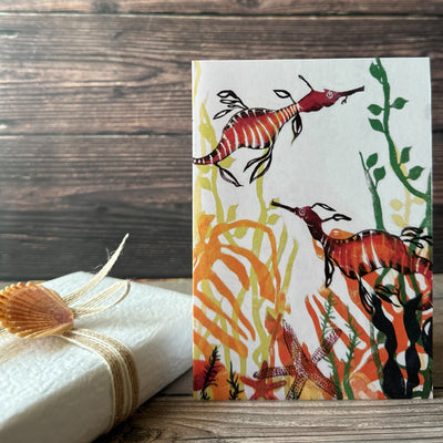 Greeting Card The Playful Sea Dragons