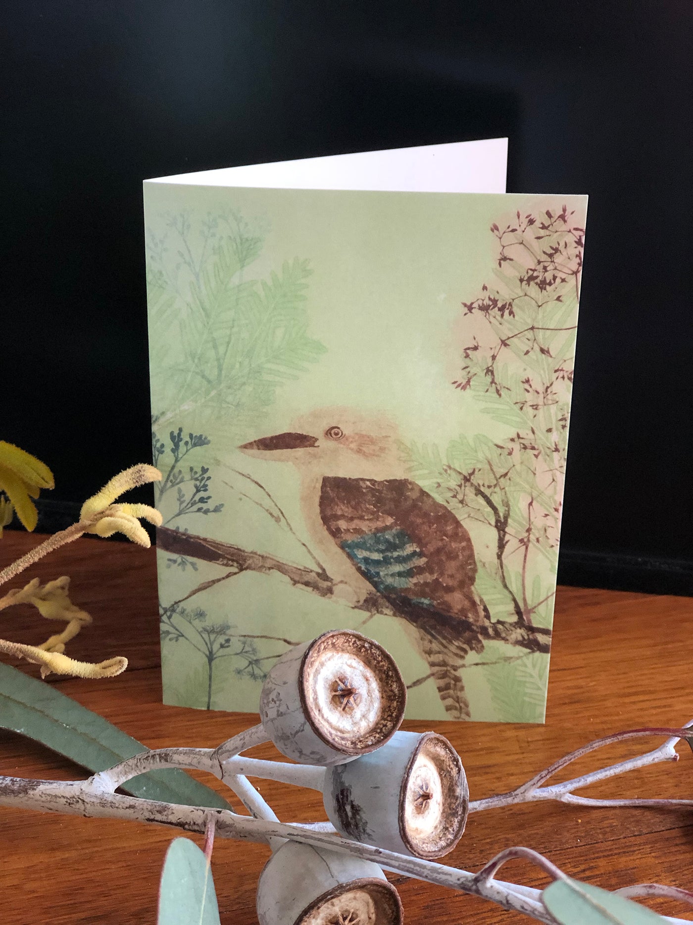 Greeting Card Kookaburra.